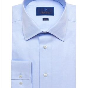 Sky Dress Shirt from David Donahue